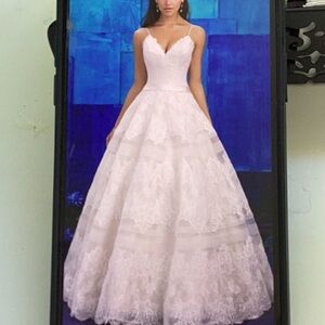 Allure Bridal, 9400, size 12, ivory